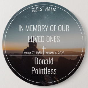 Bóton Redondo 15.24cm Trabalhos de salvação