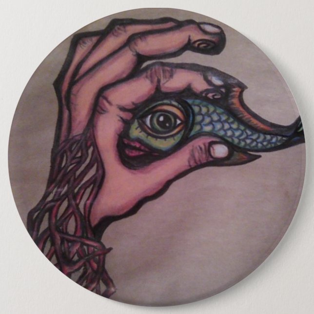 Bóton Redondo 15.24cm Travado (Frente)