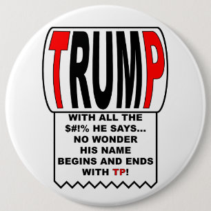 Bóton Redondo 15.24cm Trump TP!