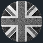 Bóton Redondo 15.24cm Vintage Flag Reino Unido Square Button<br><div class="desc">Vintage Flag Reino Unido Square Button</div>