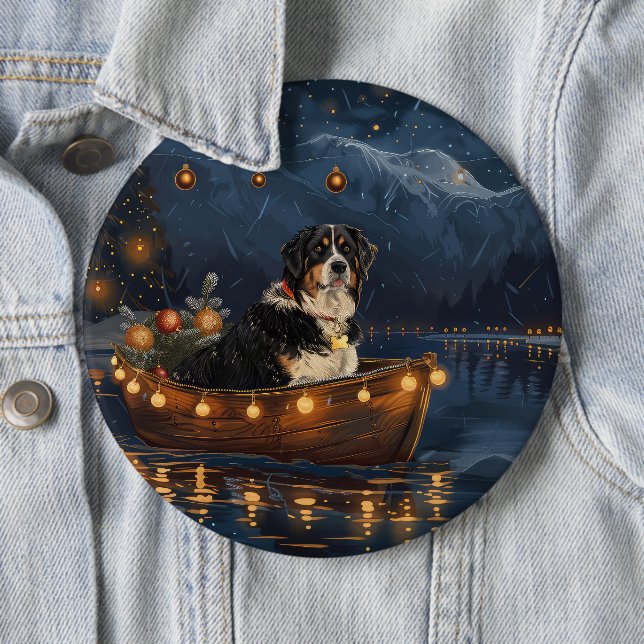 Bóton Redondo 15.24cm Voz Festiva da Grande Montanha da Suíça (In Situ)