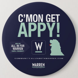 Bóton Redondo 15.24cm Warren 2020 - Bailey - C'Mon obtenha APPY!