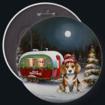 Bóton Redondo 15.24cm Winter Beagle Caravan Christmas Adventure<br><div class="desc">Adotar a magia de uma noite de inverno nevada enquanto uma caravana desliza graciosamente através da paisagem iluminada pela lua. A beleza serena da neve escutadora e o brilho encantador da lua criam uma cena cativante,  prometendo uma aventura inesquecível de Natal cheia de calor,  alegria e memórias queridas.</div>