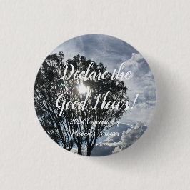 Bóton Redondo 2.54cm 2024 JW Convention sunlight and clouds