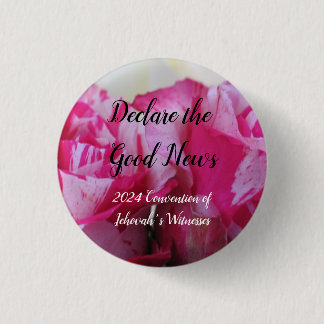 Bóton Redondo 2.54cm 2024 JW Declare the Good News customize