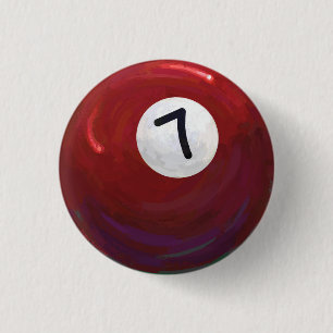 Bóton Redondo 2.54cm 7 Ball