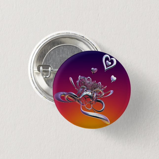 Bóton Redondo 2.54cm A Beleza do Crachá (Frente & Verso)