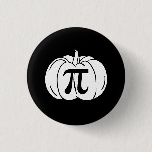 Bóton Redondo 2.54cm Abóbora Pi Halloween