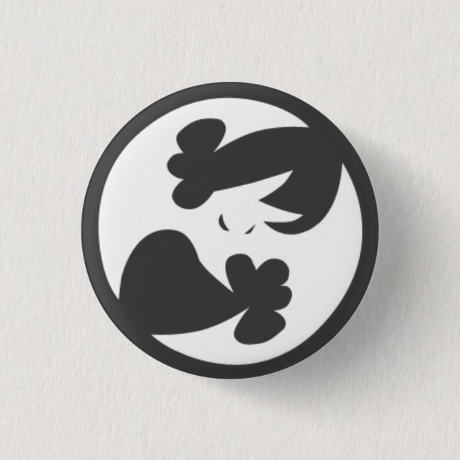 Bóton Redondo 2.54cm Absolutamente extravagantemente (Frente)