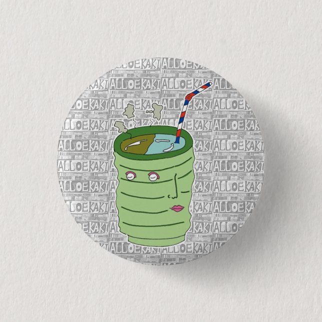 BÓTON REDONDO 2.54CM ALLOEKAKI 缶バッジ (Frente)