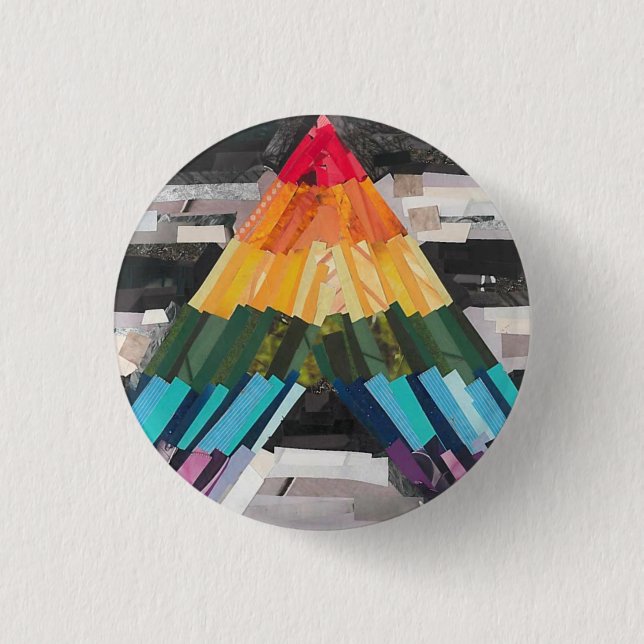 Bóton Redondo 2.54cm Ally Flag (Frente)