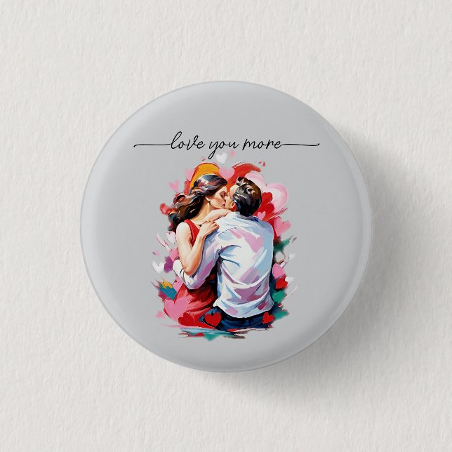 Bóton Redondo 2.54cm amantes da placa de Férias Soft (Frente)