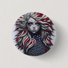 Bóton Redondo 2.54cm american fan 24