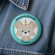 Amigos Pawesome Para Sempre Aniversário de Cachorr
