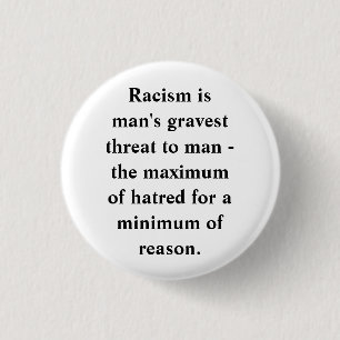 BÓTON REDONDO 2.54CM ANTI-RACISMO