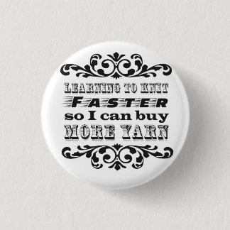Bóton Redondo 2.54cm Aprendizagem fazer malha mais rapidamente