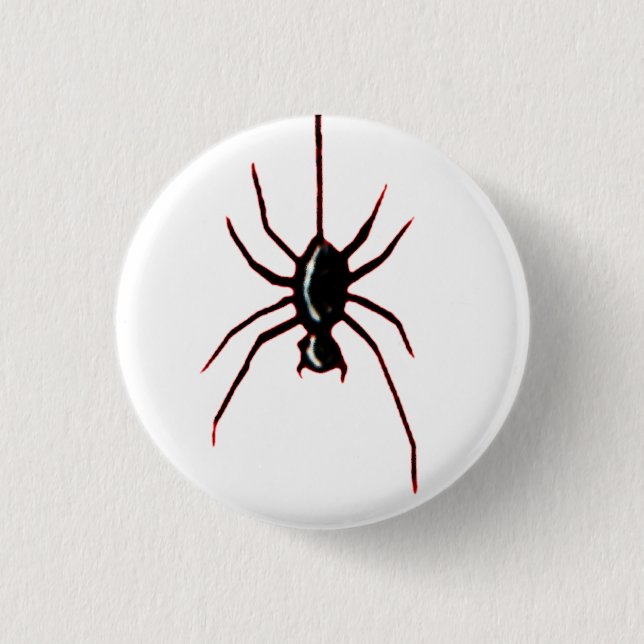 Bóton Redondo 2.54cm Aranha (Frente)