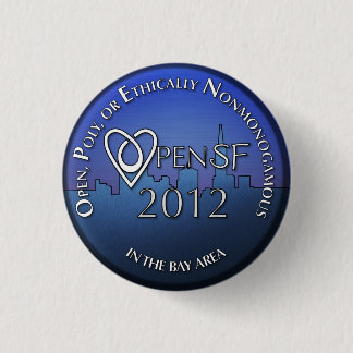 Bóton Redondo 2.54cm Arquitectura da cidade do botão de OpenSF