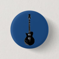 Arte Pop Azul-Guitarra