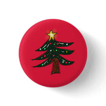 Árvore de Natal no Vermelho