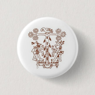 Bóton Redondo 2.54cm árvore de vida