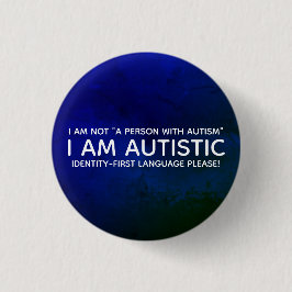 Bóton Redondo 2.54cm Autista Identidade-Próxima