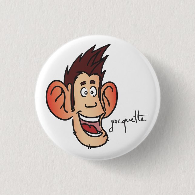 Bóton Redondo 2.54cm avatar jacquette fabuloso (Frente)