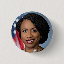 Bóton Redondo 2.54cm Ayanna Pressley Button