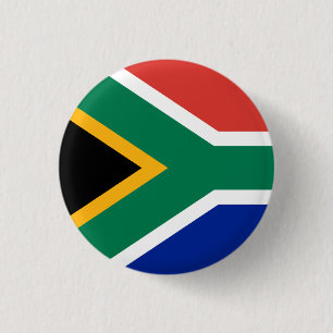 Bóton Redondo 2.54cm Bandeira da África do Sul