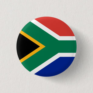 Bóton Redondo 2.54cm Bandeira da África do Sul