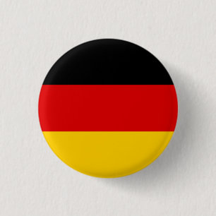 Bóton Redondo 2.54cm Bandeira da Alemanha