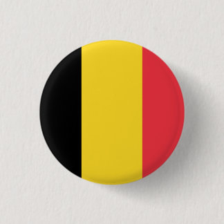 Bóton Redondo 2.54cm Bandeira da Bélgica
