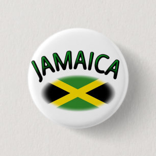 Bóton Redondo 2.54cm Bandeira da Jamaica