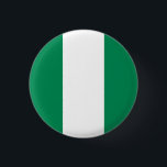 Bóton Redondo 2.54cm Bandeira da Nigéria (nigeriana)<br><div class="desc">Produtos de Sinalizador Mundial Personalizáveis - Sinta-se livre para adicionar seu próprio texto.</div>