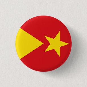 Bóton Redondo 2.54cm Bandeira da Região de Tigray