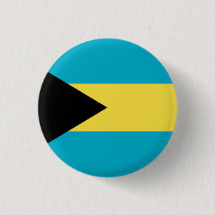 Bóton Redondo 2.54cm Bandeira das Bahamas