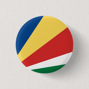 Bóton Redondo 2.54cm Bandeira das Seychelles