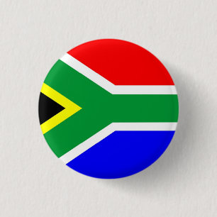 Bóton Redondo 2.54cm Bandeira de África do Sul