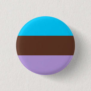 Bóton Redondo 2.54cm Bandeira do Orgulho Androsexual