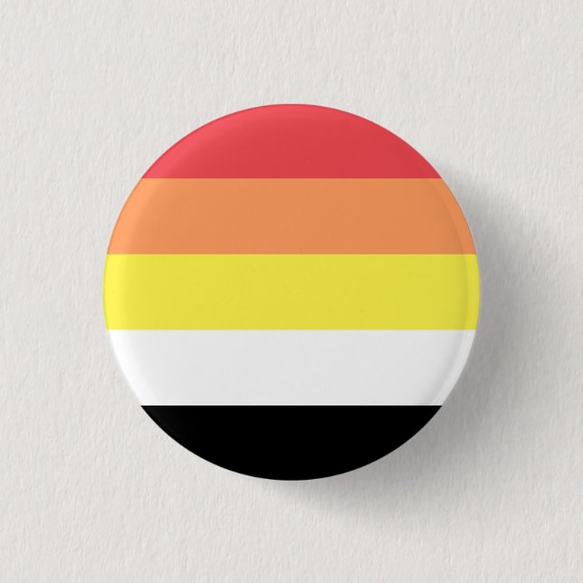 Bóton Redondo 2.54cm Bandeira do Orgulho Lithsexual (Frente)
