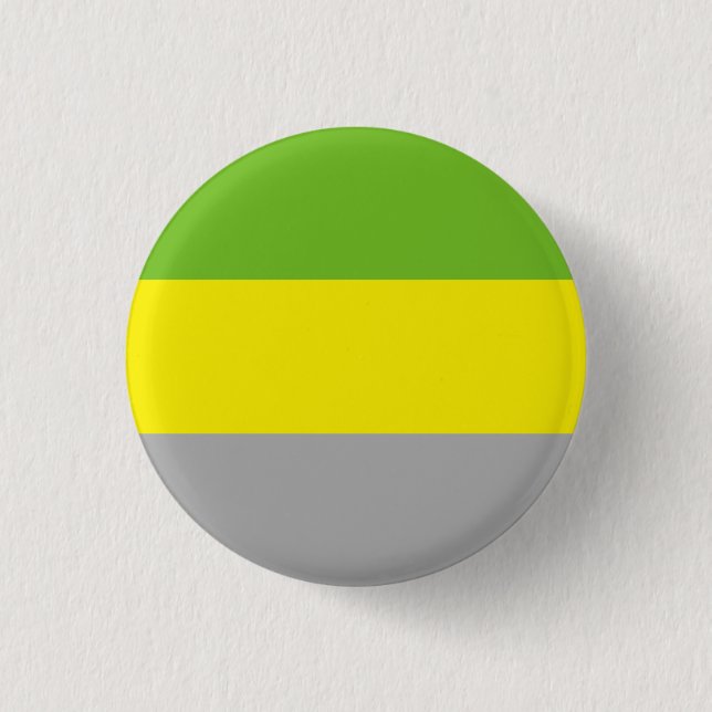 Bóton Redondo 2.54cm Bandeira do Orgulho Litromântico (Frente)