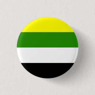 Bóton Redondo 2.54cm Bandeira do Orgulho Skoliossexual
