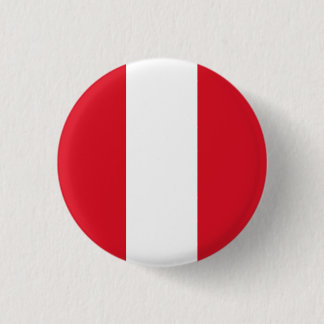 Bóton Redondo 2.54cm Bandeira do Peru