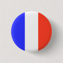 Bóton Redondo 2.54cm Bandeira francesa