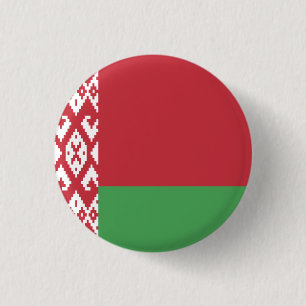 Bóton Redondo 2.54cm Bandeira Patriótica da Bielorrússia