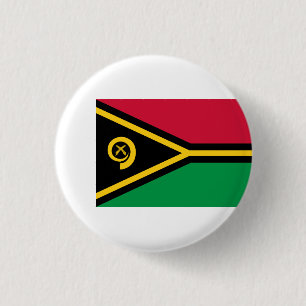 Bóton Redondo 2.54cm Bandeira Vanuatuan, Bandeira de Vanuatu