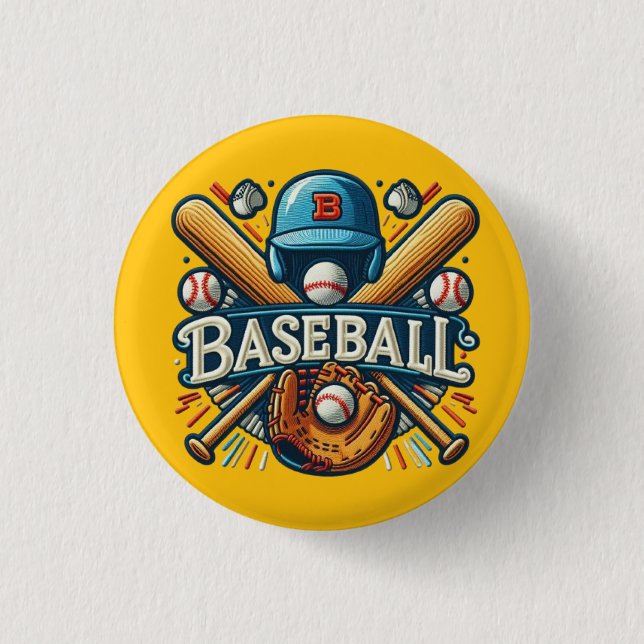 Bóton Redondo 2.54cm Baseball Classic Essentials / Legenda Retroativa d (Frente)