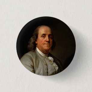 BÓTON REDONDO 2.54CM BENJAMIN FRANKLIN