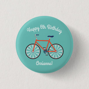 Bóton Redondo 2.54cm Bicicletas Bicicletas Bonitas Festas de aniversár