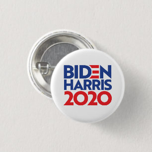 BÓTON REDONDO 2.54CM BIDEN HARRIS 2020